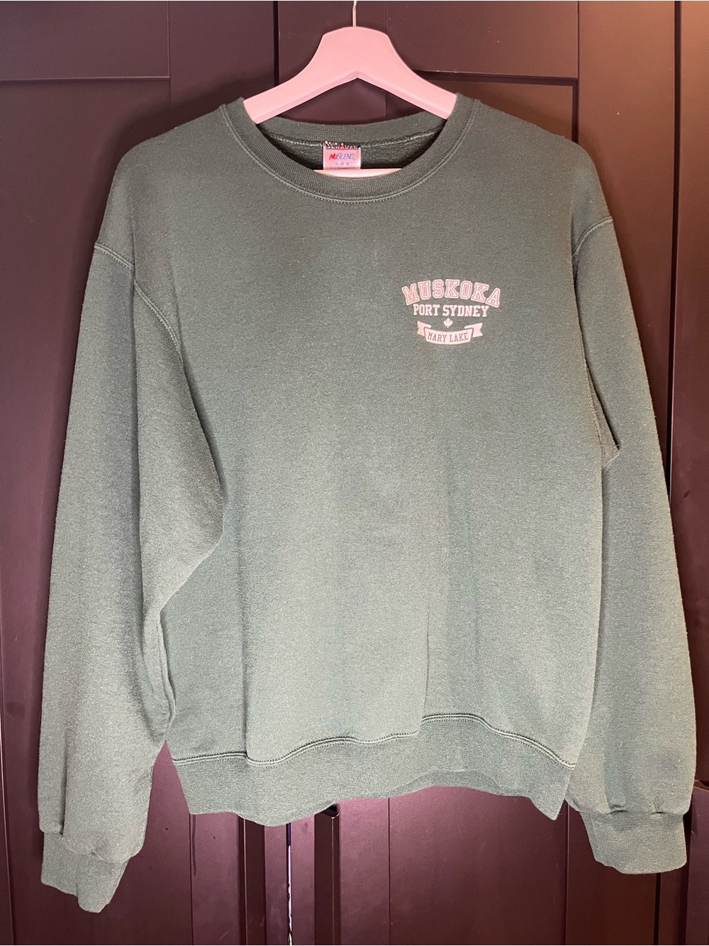 Muskoka Green Crewneck Sweatshirt